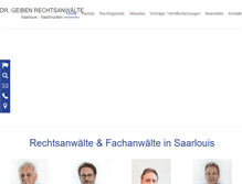 Tablet Screenshot of geiben.de